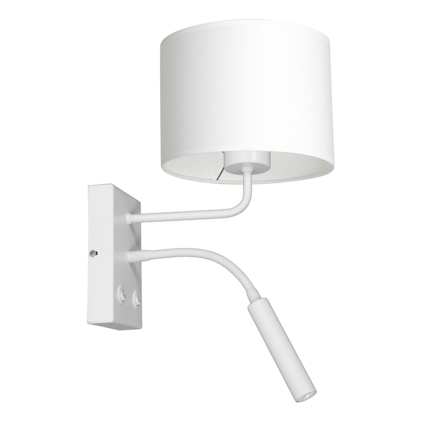 Настінна лампа ARDEN 1xE27/60W+1xG9/8W/230V білий