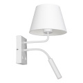 Настінна лампа ARDEN 1xE27/60W+1xG9/8W/230V білий