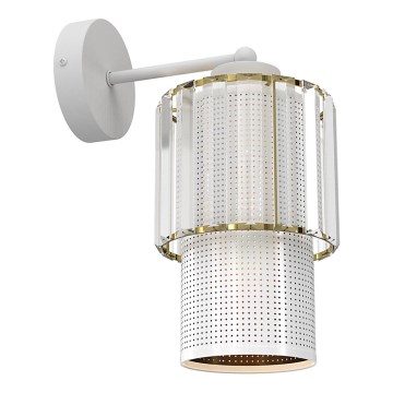 Настінна лампа BLANCO 1xE27/60W/230V білий