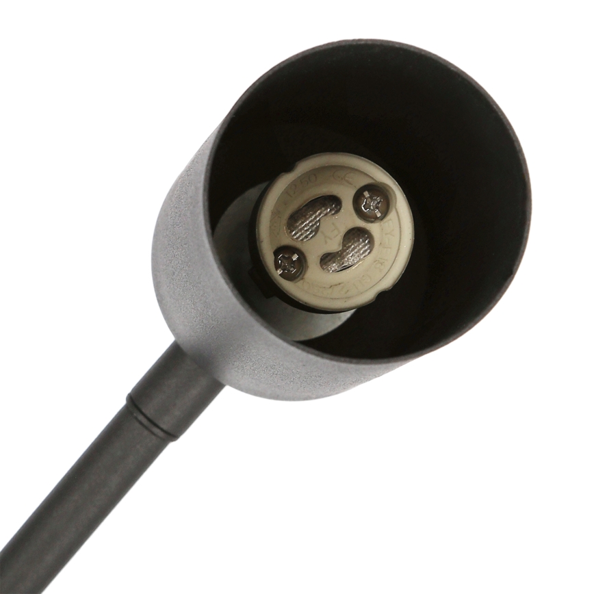 Настінна лампа (бра) TINA 1xGU10/15W/230V чорний