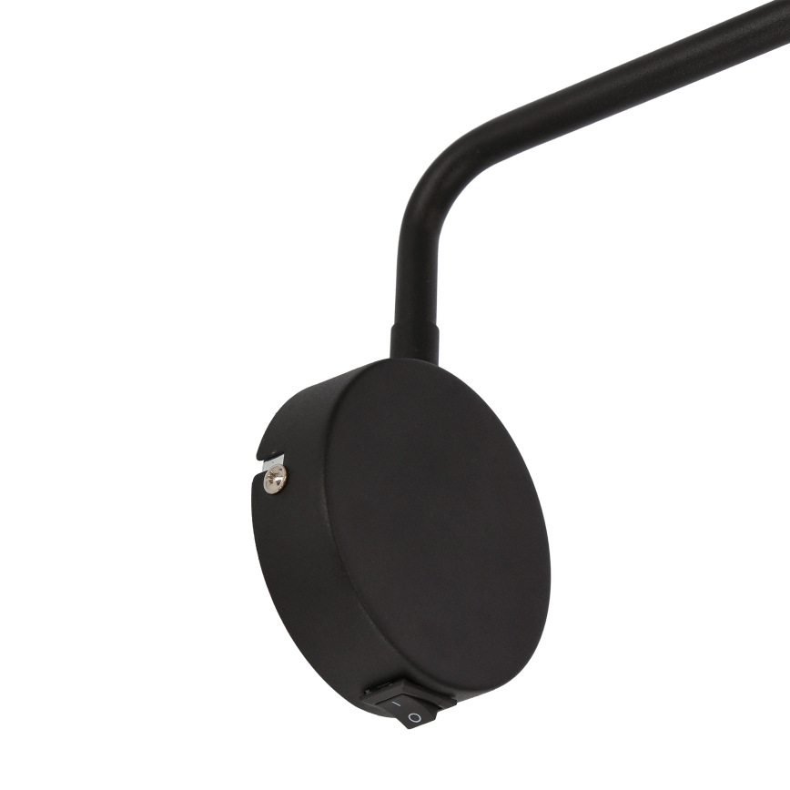 Настінна лампа (бра) TINA 1xGU10/15W/230V чорний/золотий