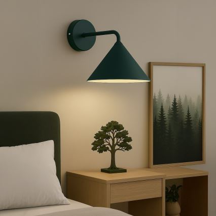 Настінна лампа CAPITAL 1xGX53/15W/230V зелена