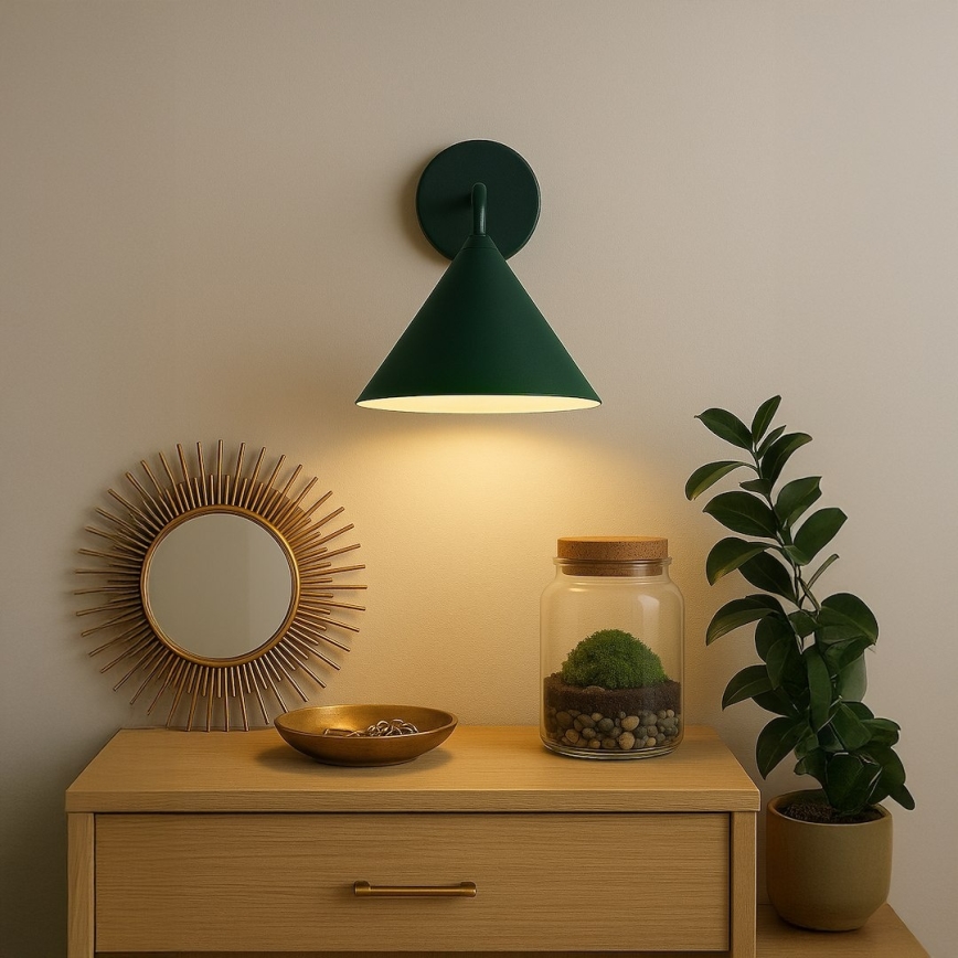 Настінна лампа CAPITAL 1xGX53/15W/230V зелена