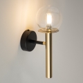 Настінна лампа DAISY 1xG9/12W/230V золотий/чорний/прозорий