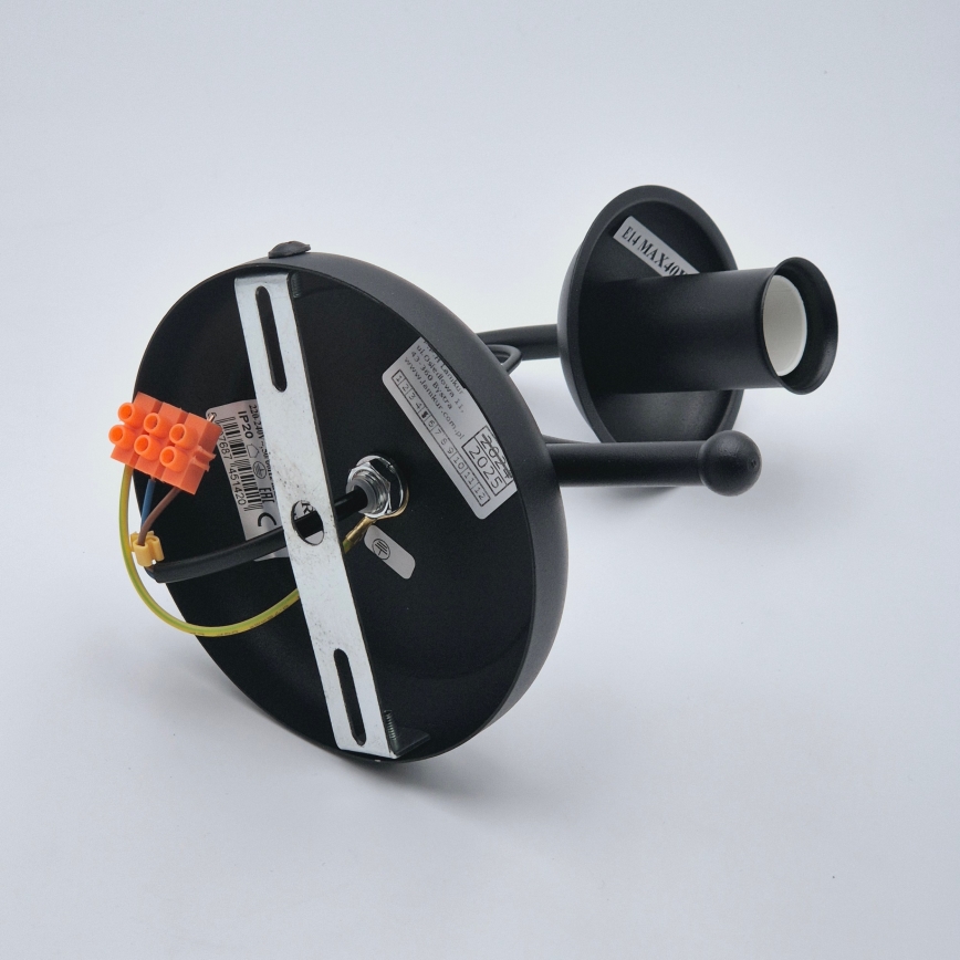 Настінна лампа DONATO 1xE14/40W/230V чорний