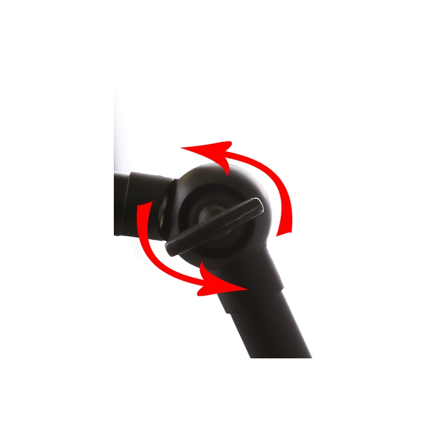 Настінна лампа FUNDO 1xE27/40W/230V чорна/золота