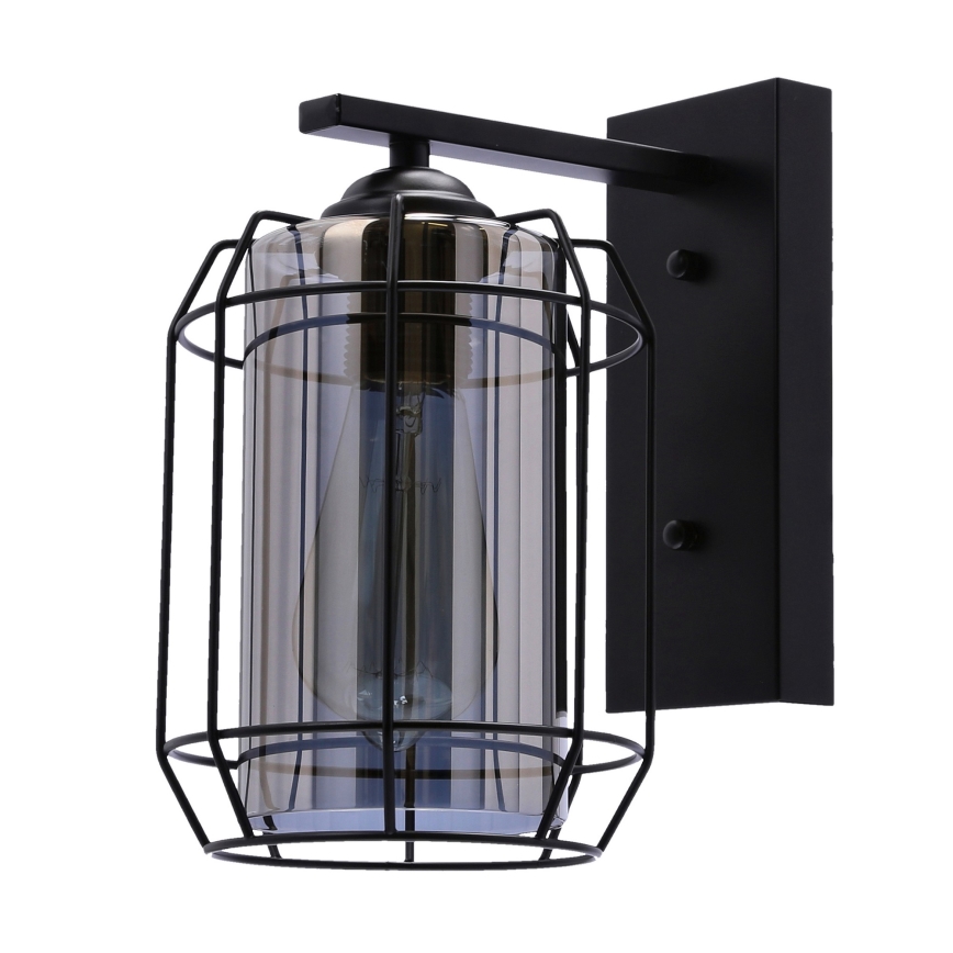 Настінна лампа JONERA 1xE27/40W/230V чорний