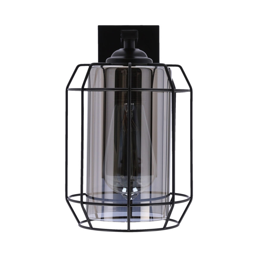 Настінна лампа JONERA 1xE27/40W/230V чорний