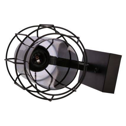 Настінна лампа JONERA 1xE27/40W/230V чорний