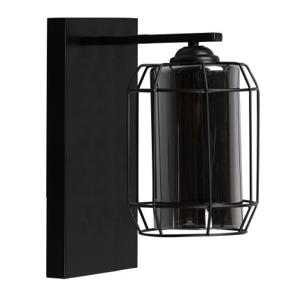 Настінна лампа JONERA 1xE27/40W/230V чорний
