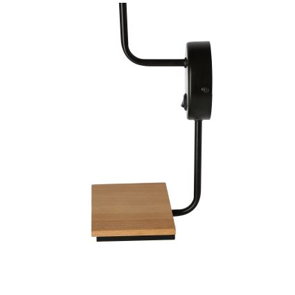 Настінна лампа KETO 1xE14/40W/230V чорний