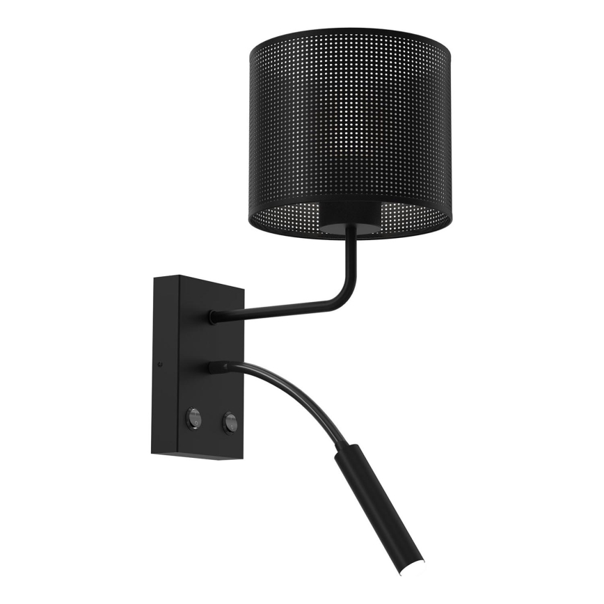 Настінна лампа LOFT SHADE 1xE27/60W+1xG9/8W/230V чорний