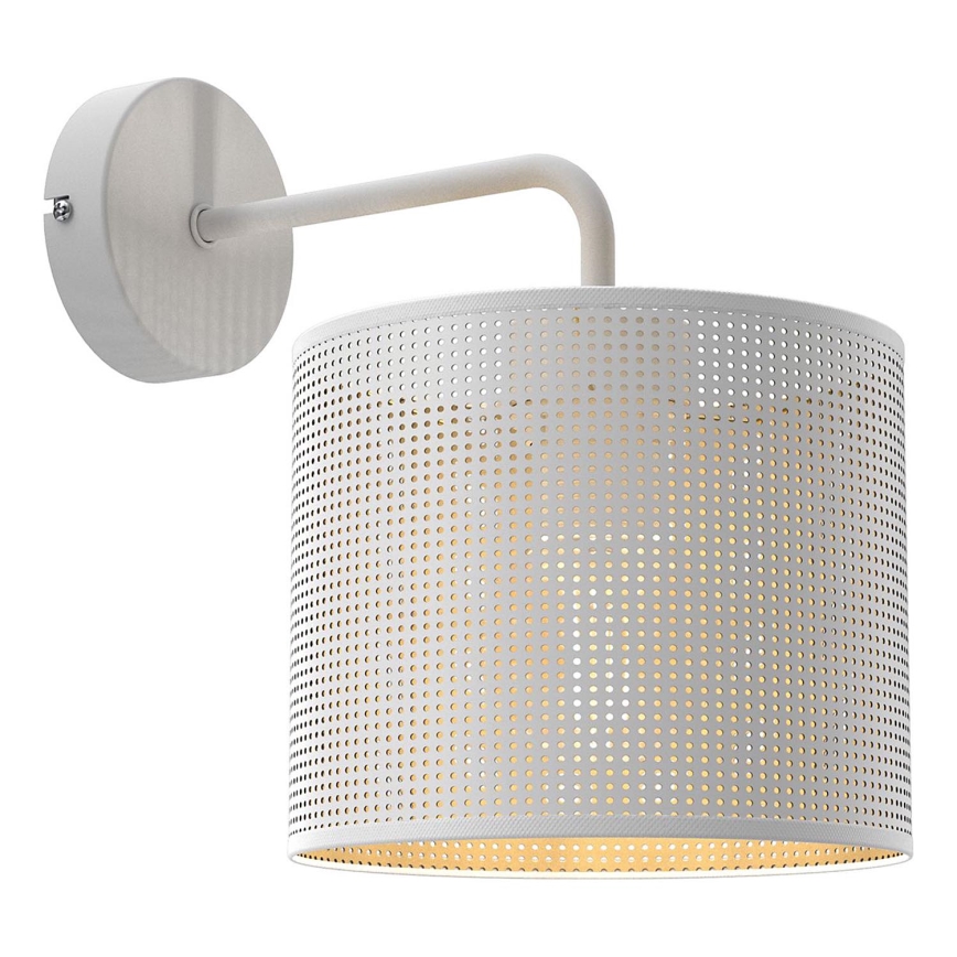 Настінна лампа LOFT SHADE 1xE27/60W/230V білий/золотий