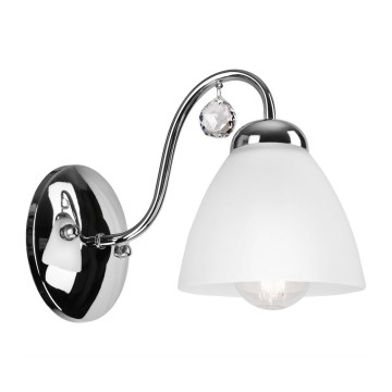 Настінна лампа MIRANDA 1xE27/60W/230V глянцевий хром