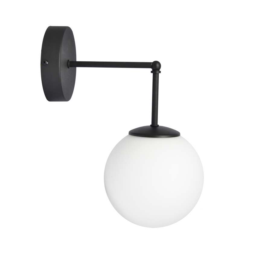 Настінна лампа MOON 1xE27/15W/230V чорний