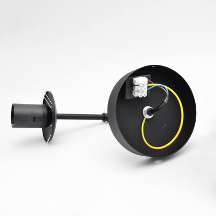 Настінна лампа MOON 1xE27/15W/230V чорний