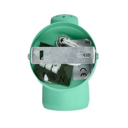 Настінна лампа PICARDO 1xE14/40W/230V бірюзовий