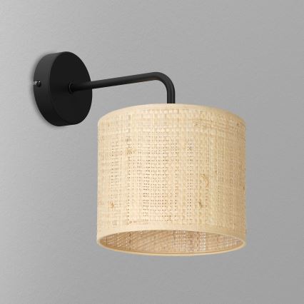 Настінна лампа RATTAN 1xE27/60W/230V ротанґ