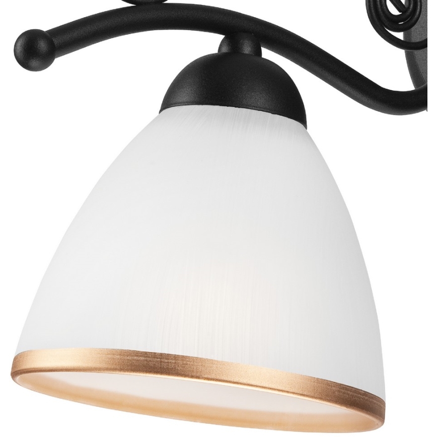 Настінна лампа RETRO II 1xE27/60W/230V матова чорна