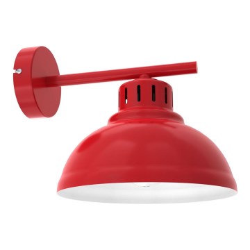 Настінна лампа SVEN 1xE27/15W/230V червона