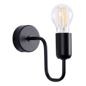 Настінна лампа VECTOR 1xE27/15W/230V чорний