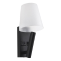 Настінна LED-лампа з USB-портом LED/2W/230V 3000K чорна/біла