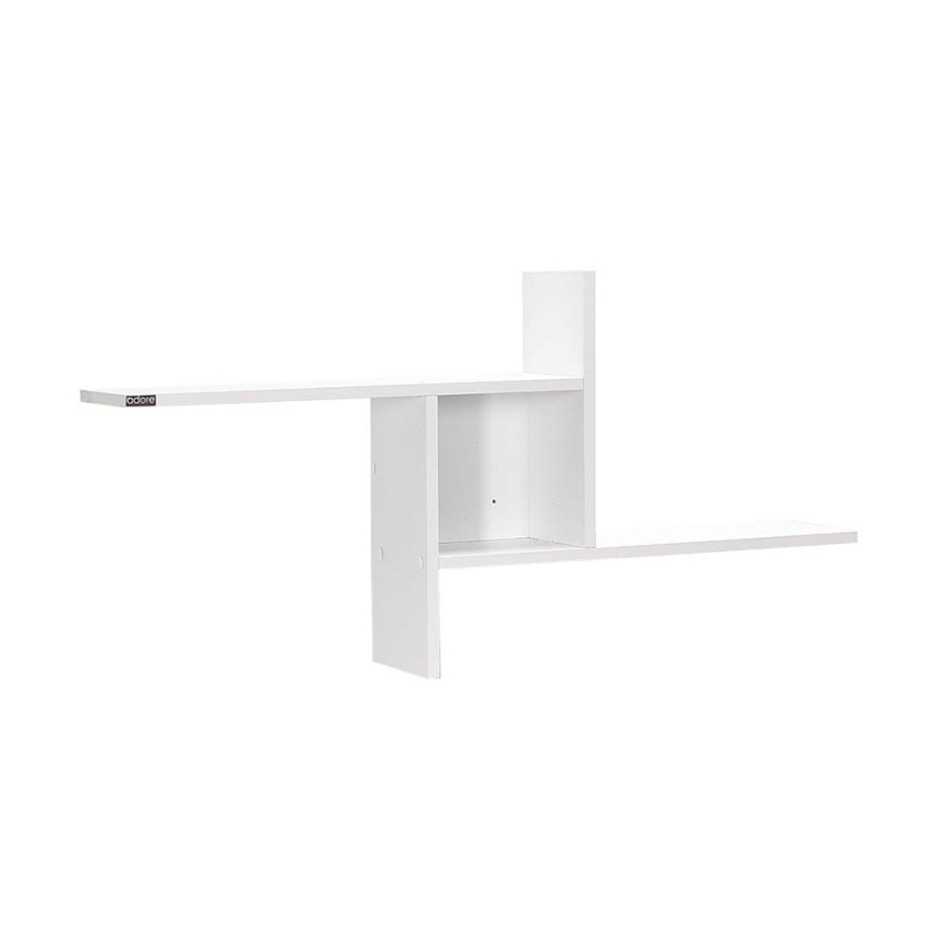 Настінна полиця 50x100 см біла