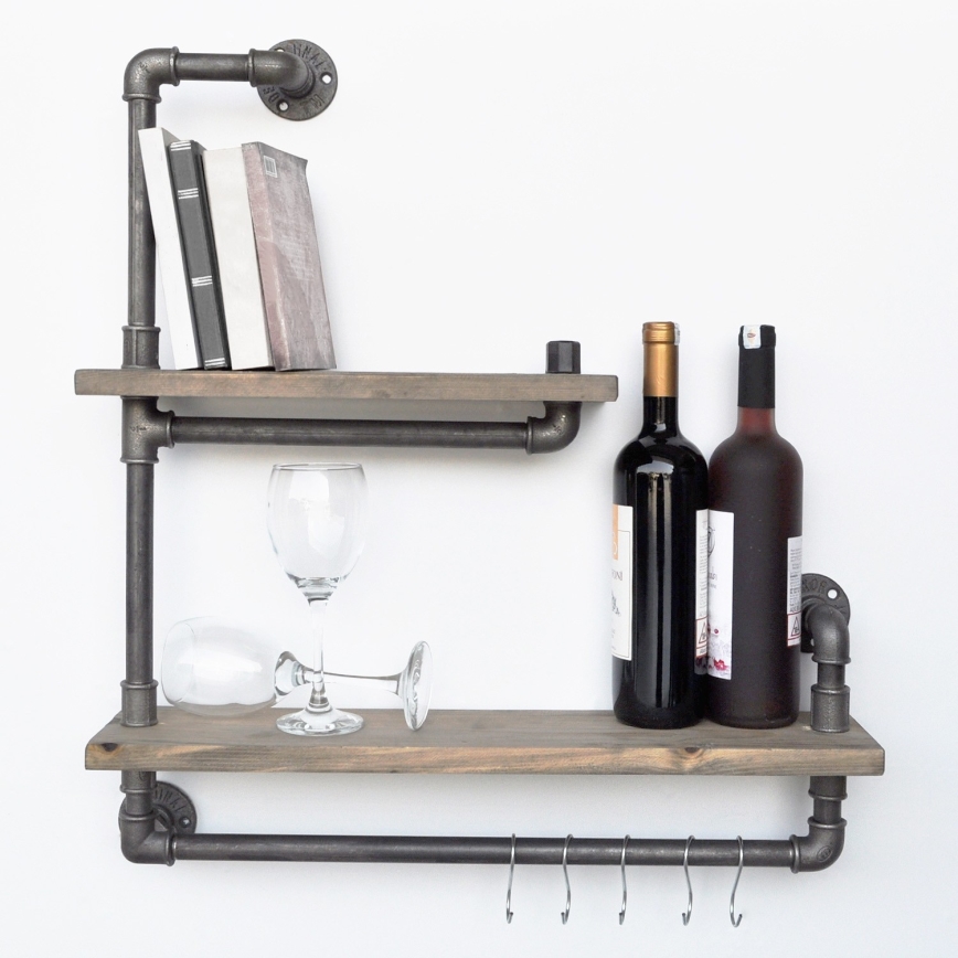 Настінна полиця BORURAF 58x60 см ялина