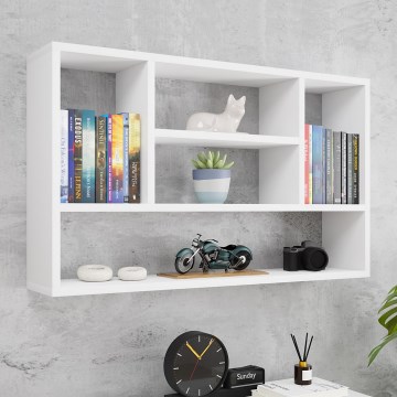 Настінна полиця PAPIKO 100×60×20 см, біла