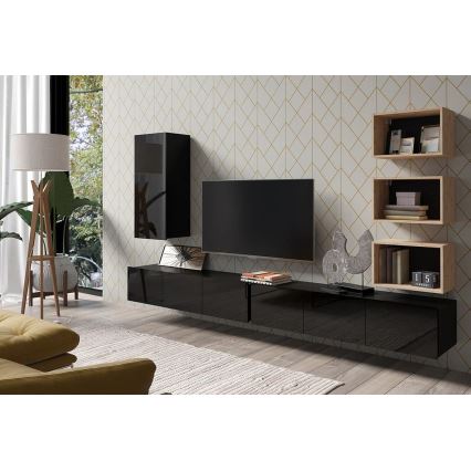 Настінна полиця PAVO 32,5x50 см коричневий