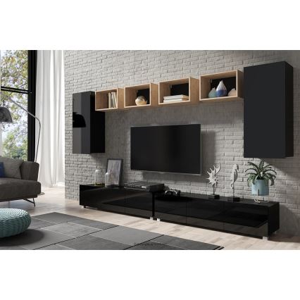 Настінна полиця PAVO 32,5x50 см коричневий