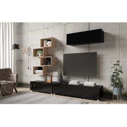 Настінна полиця PAVO 32,5x50 см коричневий