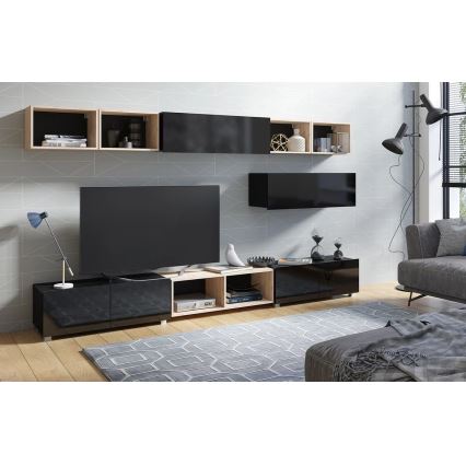 Настінна полиця PAVO 32,5x50 см коричневий
