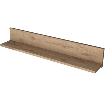 Настінна полиця RANI 90x15 см коричневий