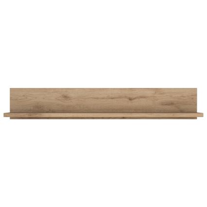 Настінна полиця RANI 90x15 см коричневий