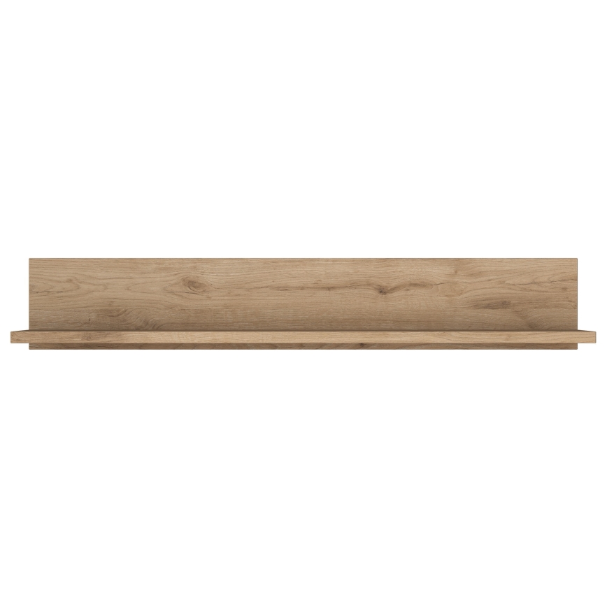 Настінна полиця RANI 90x15 см коричневий