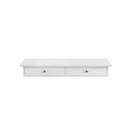 Настінна полиця з відсіками SHELFY біла