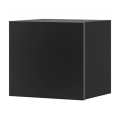 Настінна шафа PAVO 34x34 см глянцевий чорний