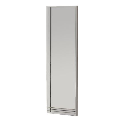 Настінне дзеркало TRIO 120x40 см глянцевий хром