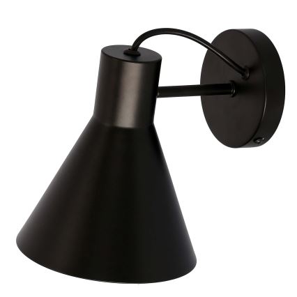 Настінний світильник MORE 1xE27/40W/230V чорний