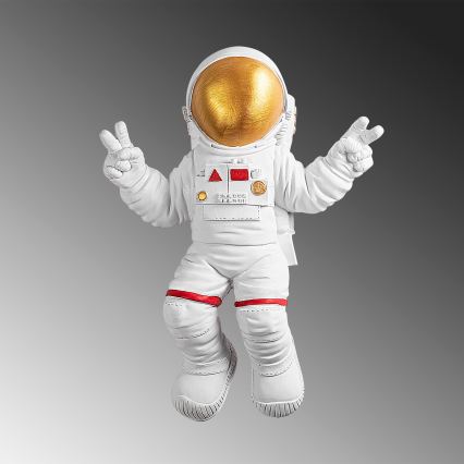 Настінний декор 47x35 см космонавт золотий