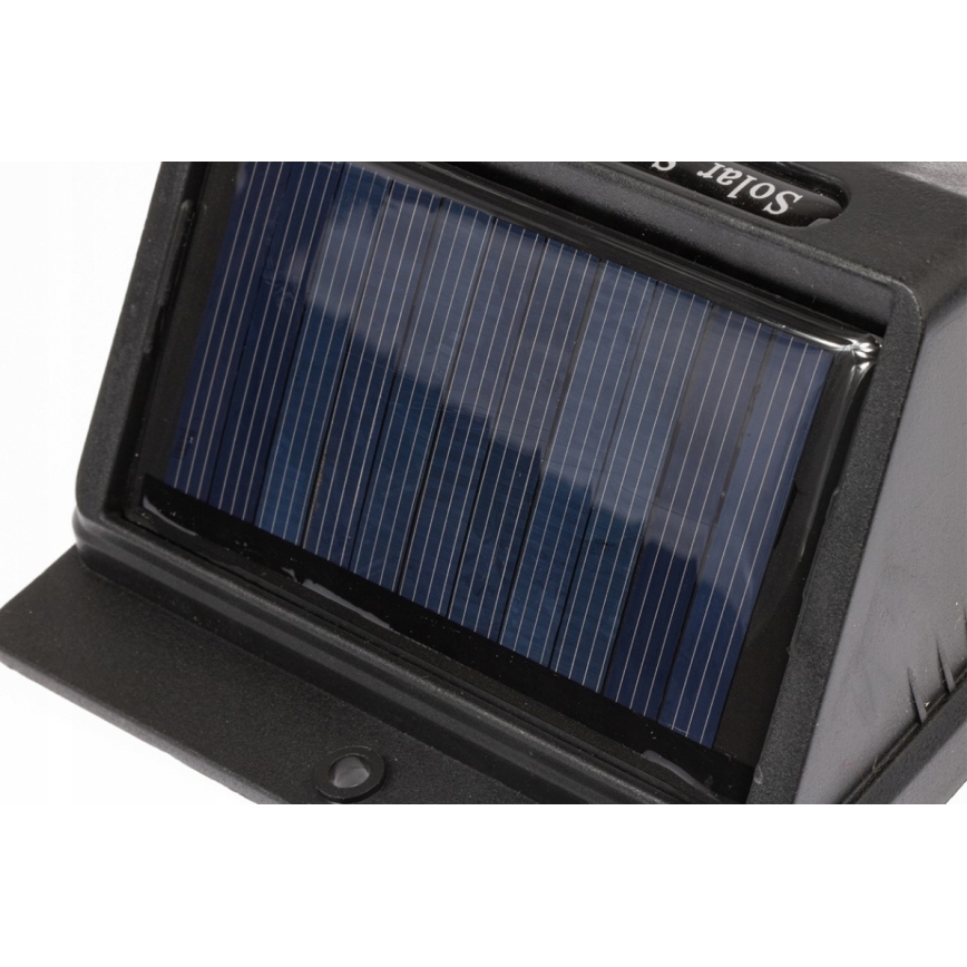 Настінний LED світильник на сонячній батареї з датчиком LED/0,55W/3,7V IP65