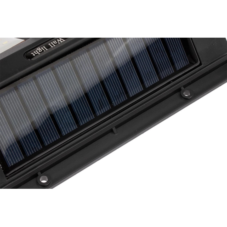 Настінний LED світильник на сонячній батареї з датчиком LED/1,2W/3,7V IP54