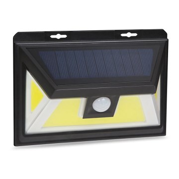 Настінний LED світильник з датчиком на сонячній батареї LED/5W/5,5V IP65