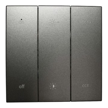 Настінний пульт дистанційного керування SHAPE — живлення 2xAAA, чорний