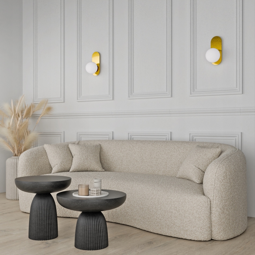 Настінний світильник 1xE27/40W/230V золотий/білий