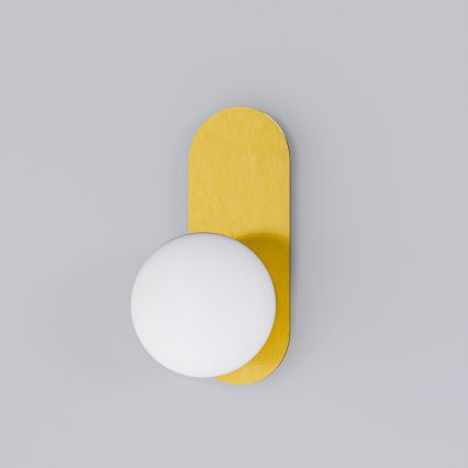 Настінний світильник 1xE27/40W/230V золотий/білий