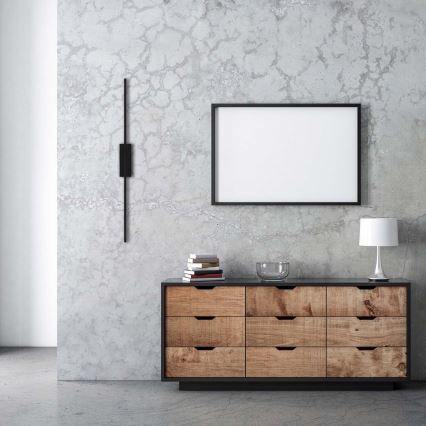 Настінний світильник AISHA LED, 12W/230V, 4000K, 80 см, чорний