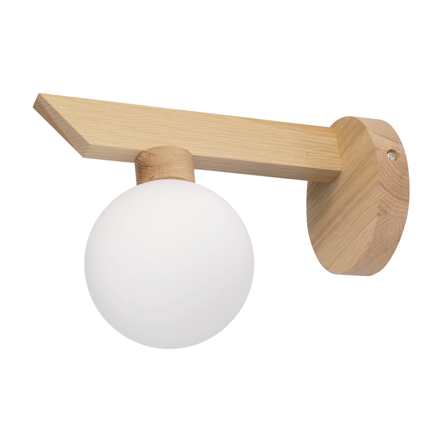 Настінний світильник ANTONIO 1xG9/5W/230V дуб/білий