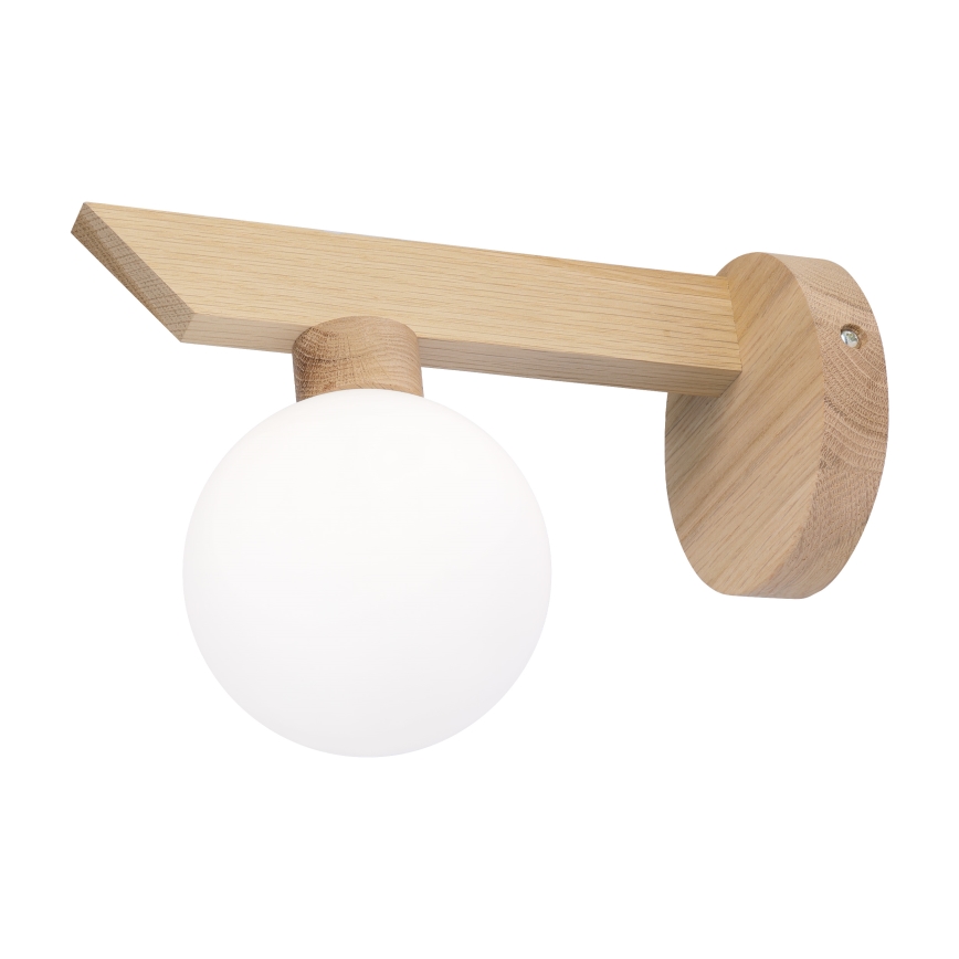 Настінний світильник ANTONIO 1xG9/5W/230V дуб/білий